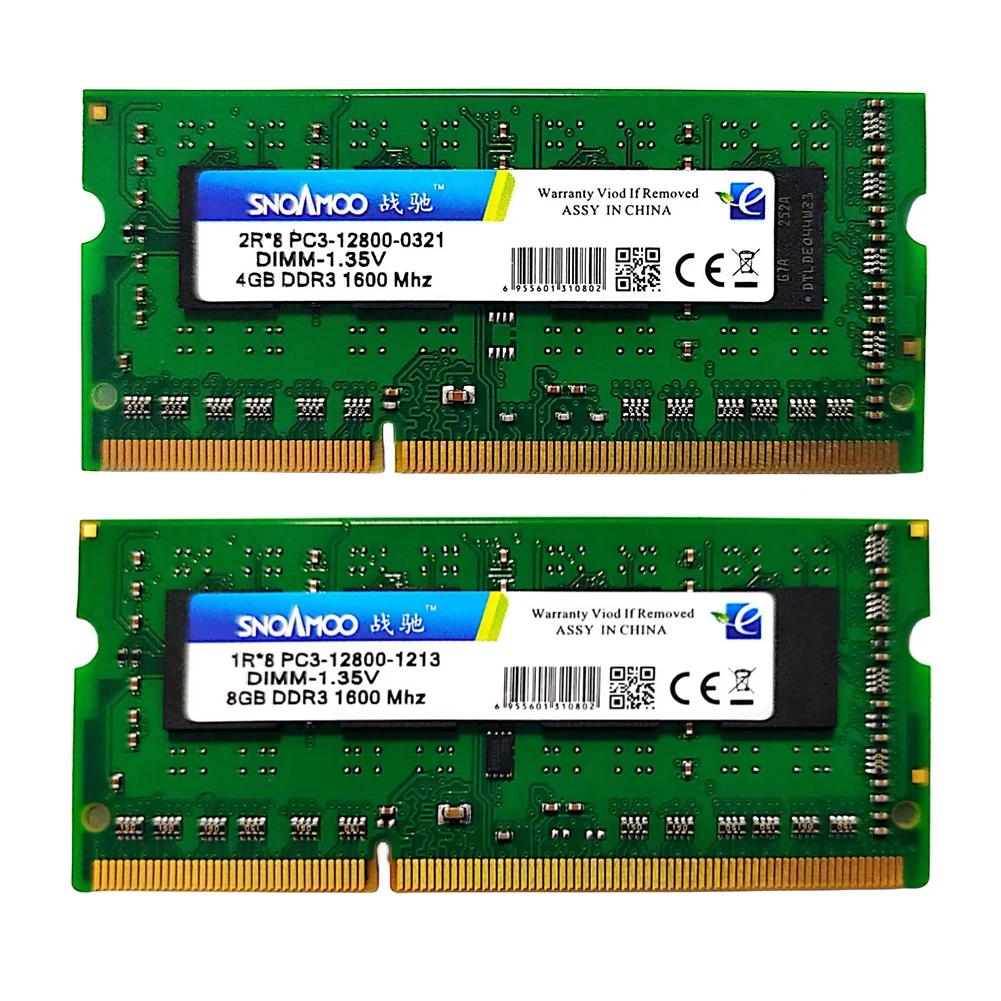 DDR3 Ʈ RAM 8GB 4GB Ʈ ޸, Sodimm 1600MHz SO DIMM RAM 260  Ʈ ޸